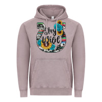 Vintage Zinc western stay wild horsesho Vintage Hoodie - RanaPortraitStore