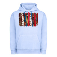 Pigment Grape Ice Baseball brushstroke Urban Hoodie - HowdyJamesFarm