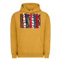 Pigment Peanut Butter Baseball brushstroke Urban Hoodie - HowdyJamesFarm