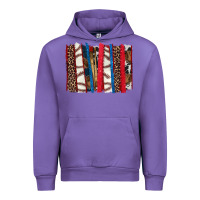 Tulip Baseball brushstroke Urban Hoodie - HowdyJamesFarm