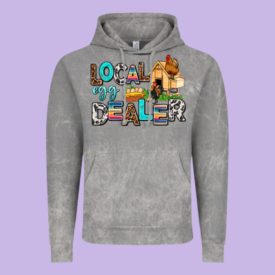 Local Egg Dealer Vintage Hoodie Designed By Adodesignshop