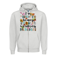 Dove Grey ive survived too many storms to bebothered by rain Zipper Hoodie - MaliasSmallBusiness