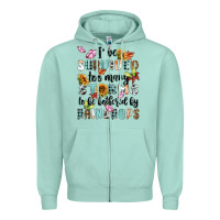 Seafoam ive survived too many storms to bebothered by rain Zipper Hoodie - MaliasSmallBusiness