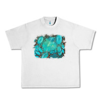 Lunar Rock turquoise leopard background Urban Heavy Tee - AdoDesignShop