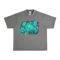 Tornado turquoise leopard background Urban Heavy Tee - AdoDesignShop