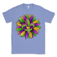 Colony Blue mardi gras carnival sunflower Classic Tee - Jasminsmagicworld
