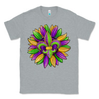 Heather Grey mardi gras carnival sunflower Classic Tee - Jasminsmagicworld
