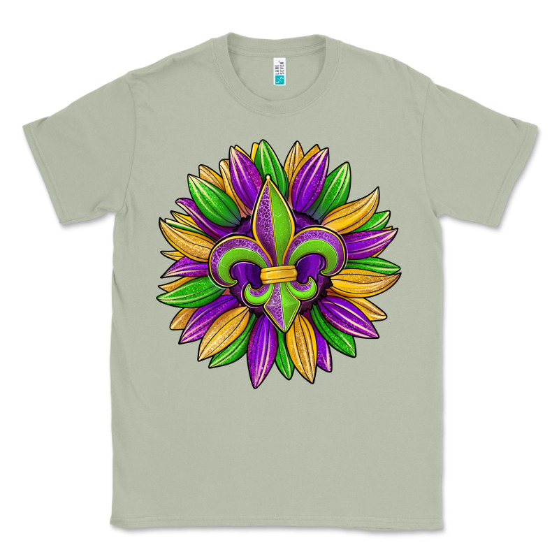 Mardi Gras Carnival Sunflower Classic Tee by Jasminsmagicworld | Teevron