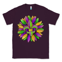 Plum mardi gras carnival sunflower Classic Tee - Jasminsmagicworld