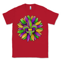 Red mardi gras carnival sunflower Classic Tee - Jasminsmagicworld