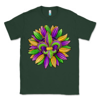Sports Green mardi gras carnival sunflower Classic Tee - Jasminsmagicworld