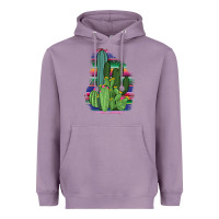 Lavender Western Serape Cactus Heavyweight Hoodie - Bettercallsaul