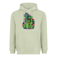 Matcha Western Serape Cactus Heavyweight Hoodie - Bettercallsaul