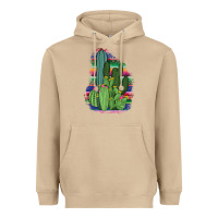 Mushroom Western Serape Cactus Heavyweight Hoodie - Bettercallsaul