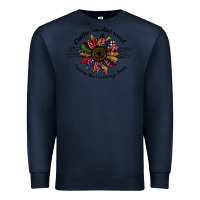 Navy Chillin' on a dirt road Laid back swervin' like Premium Sweatshirt - Bettercallsaul
