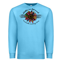 Ocean Blue Chillin' on a dirt road Laid back swervin' like Premium Sweatshirt - Bettercallsaul