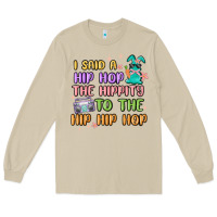 Mushroom i said a hip hop Long Sleeve Tee - MaliasSmallBusiness