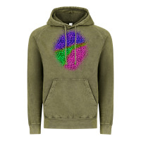 Vintage Olive halloween leopard patch 1 Vintage Hoodie - BundleAndBundleShop