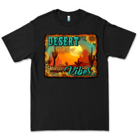 Black desert vibes background Premium Tee - RanaPortraitStore