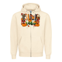 Sandshell fall vibes Zipper Hoodie - MaliasSmallBusiness