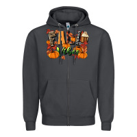 Smoke fall vibes Zipper Hoodie - MaliasSmallBusiness