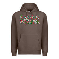 Coffee mexican flag sunflower Premium Hoodie - JahusDesignShop