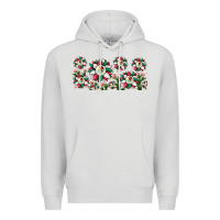 Dove Grey mexican flag sunflower Premium Hoodie - JahusDesignShop
