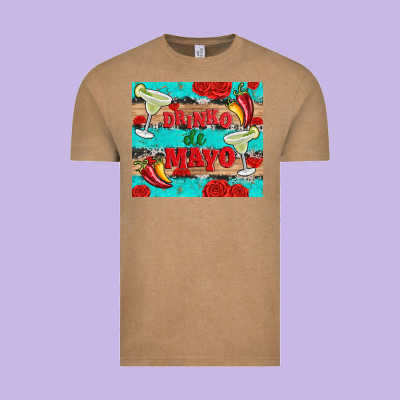 Drinko De Mayo Vintage Tee Designed By Artiststas