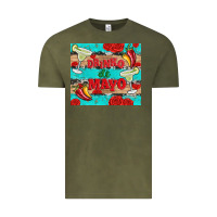Vintage Olive drinko de mayo Vintage Tee - Artiststas