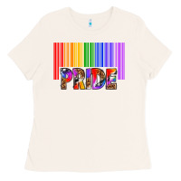 Bone barcode pride Ladies Tee - texasbilliewilder