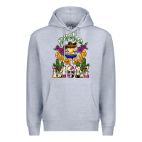 Heather Grey Nacho average Mom Premium Hoodie - NancyCooperArtShop