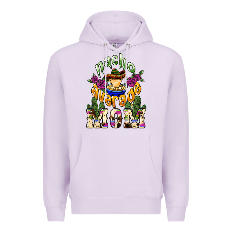 Nacho Average Mom Premium Hoodie by NancyCooperArtShop | Teevron
