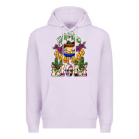Lilac Nacho average Mom Premium Hoodie - NancyCooperArtShop