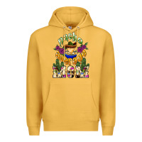 Mustard Nacho average Mom Premium Hoodie - NancyCooperArtShop