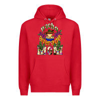 Red Nacho average Mom Premium Hoodie - NancyCooperArtShop