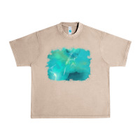 French Oak turquoise background Urban Heavy Tee - AdoDesignShop