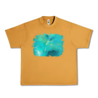 Peanut Butter turquoise background Urban Heavy Tee - AdoDesignShop