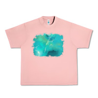 Salmon turquoise background Urban Heavy Tee - AdoDesignShop