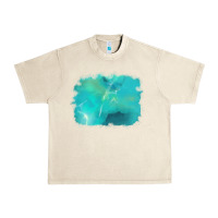 Sandshell turquoise background Urban Heavy Tee - AdoDesignShop
