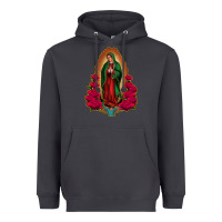 Smoke Our Lady of Guadalupe Heavyweight Hoodie - Bettercallsaul