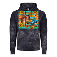 Cloud Black Farm life fall barn and truck Vintage Hoodie - Artiststas