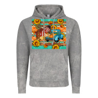 Cloud Rock Farm life fall barn and truck Vintage Hoodie - Artiststas