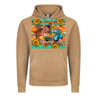 Vintage Camel Farm life fall barn and truck Vintage Hoodie - Artiststas
