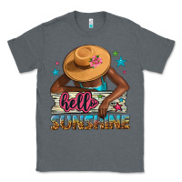 Charcoal Heather Hello sunshine Classic Tee - NancyCooperArtShop