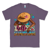 Lavender Hello sunshine Classic Tee - NancyCooperArtShop