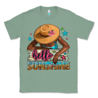 Sage Hello sunshine Classic Tee - NancyCooperArtShop