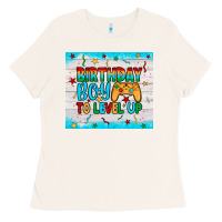 Bone birthday boy to level up Ladies Tee - JahusDesignShop