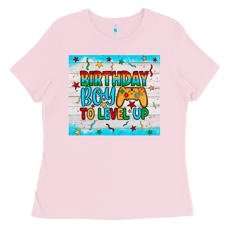 Birthday Boy To Level Up Ladies Tee by JahusDesignShop | Teevron