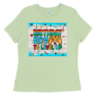 Matcha birthday boy to level up Ladies Tee - JahusDesignShop
