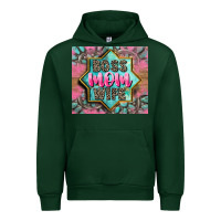 Forest Green Boss mom wife Urban Hoodie - CowGirlArtShop